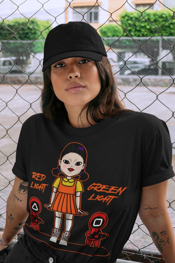 Jordan 5 Shattered Backboard Sneaker Match Tees Red Light Green Light Sneaker Tees Jordan 5 Shattered Backboard Sneaker Release Tees Unisex Shirts