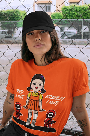 Jordan 5 Shattered Backboard Sneaker Match Tees Red Light Green Light Sneaker Tees Jordan 5 Shattered Backboard Sneaker Release Tees Unisex Shirts