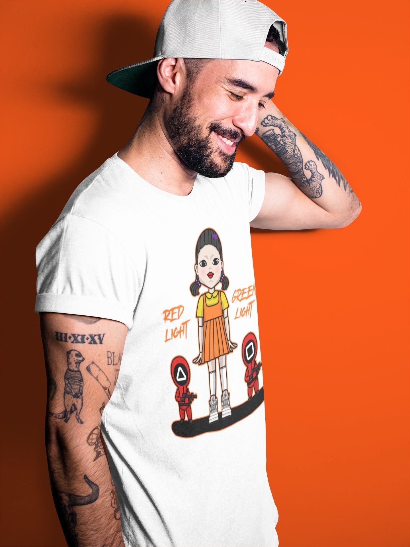 Jordan 5 Shattered Backboard Sneaker Match Tees Red Light Green Light Sneaker Tees Jordan 5 Shattered Backboard Sneaker Release Tees Unisex Shirts