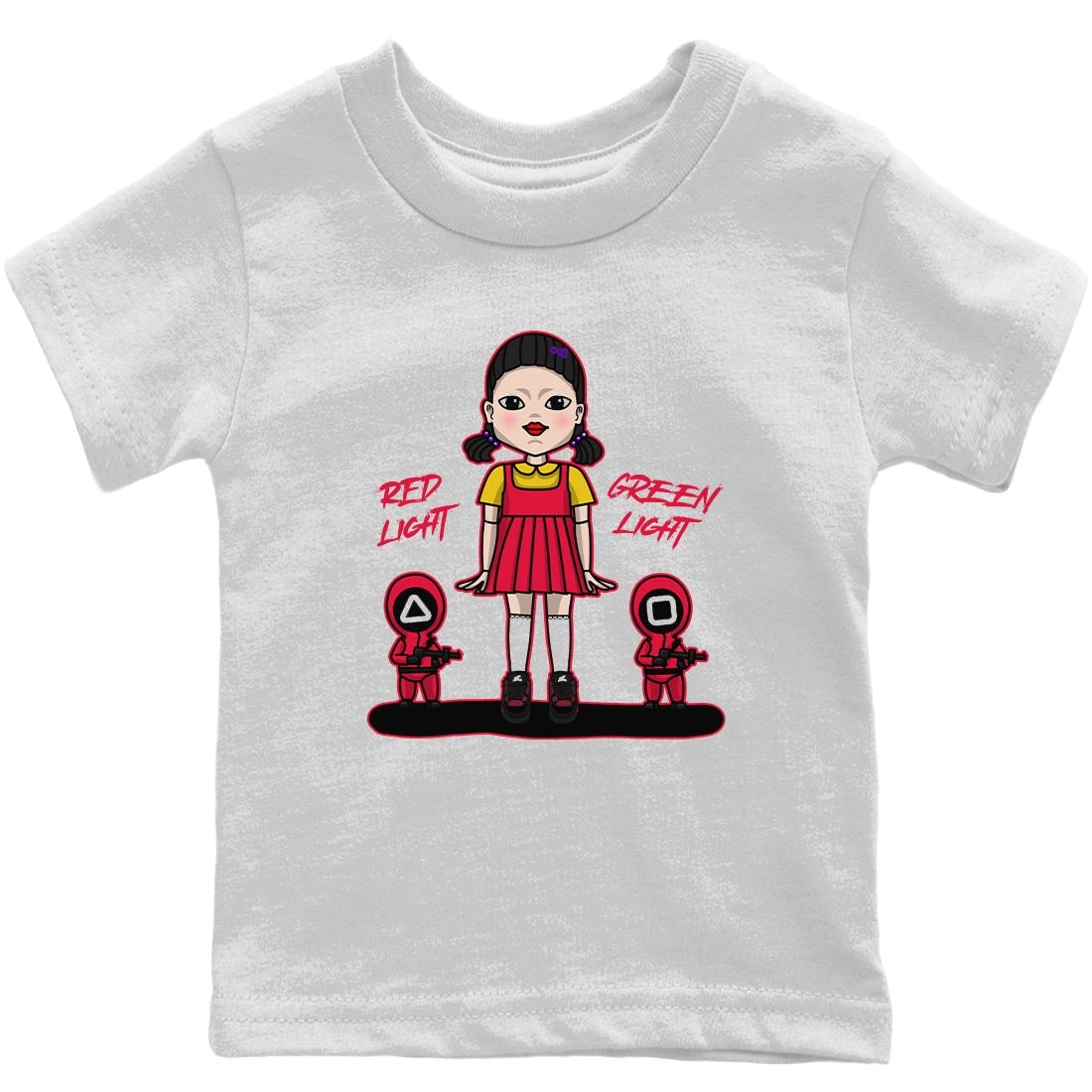 Jordan 4 Red Thunder Sneaker Match Tees Red Light Green Light Sneaker Tees Jordan 4 Red Thunder Sneaker Release Tees Kids Shirts