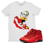 Jordan 9 Chile Red Sneaker Match Tees Red Rocket Sneaker Tees Jordan 9 Chile Red Sneaker Release Tees Unisex Shirts