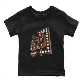 Air Force Low Chocolate shirt to match jordans Retro Leon Sign sneaker tees chocolate Nike Air Force Low Chocolate SNRT Sneaker Release Tees Baby Toddler Black 2 T-Shirt