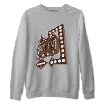 Air Force Low Chocolate shirt to match jordans Retro Leon Sign sneaker tees chocolate Nike Air Force Low Chocolate SNRT Sneaker Release Tees Unisex Heather Grey 2 T-Shirt