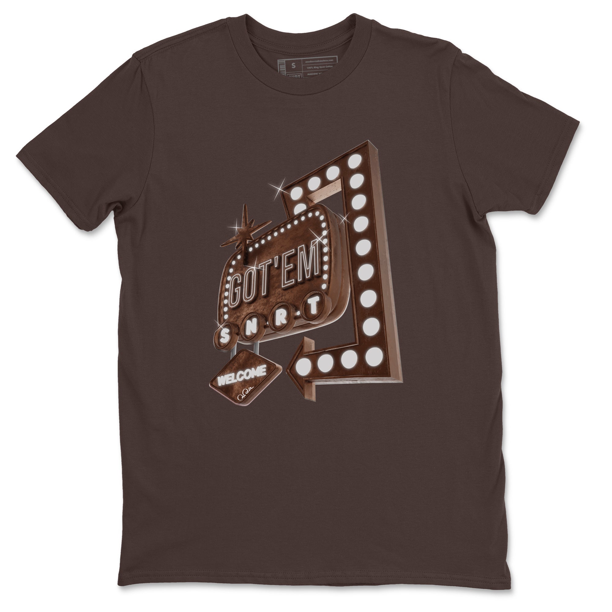 Air Force Low Chocolate shirt to match jordans Retro Leon Sign sneaker tees chocolate Nike Air Force Low Chocolate SNRT Sneaker Release Tees Unisex Dark Chocolate 2 T-Shirt