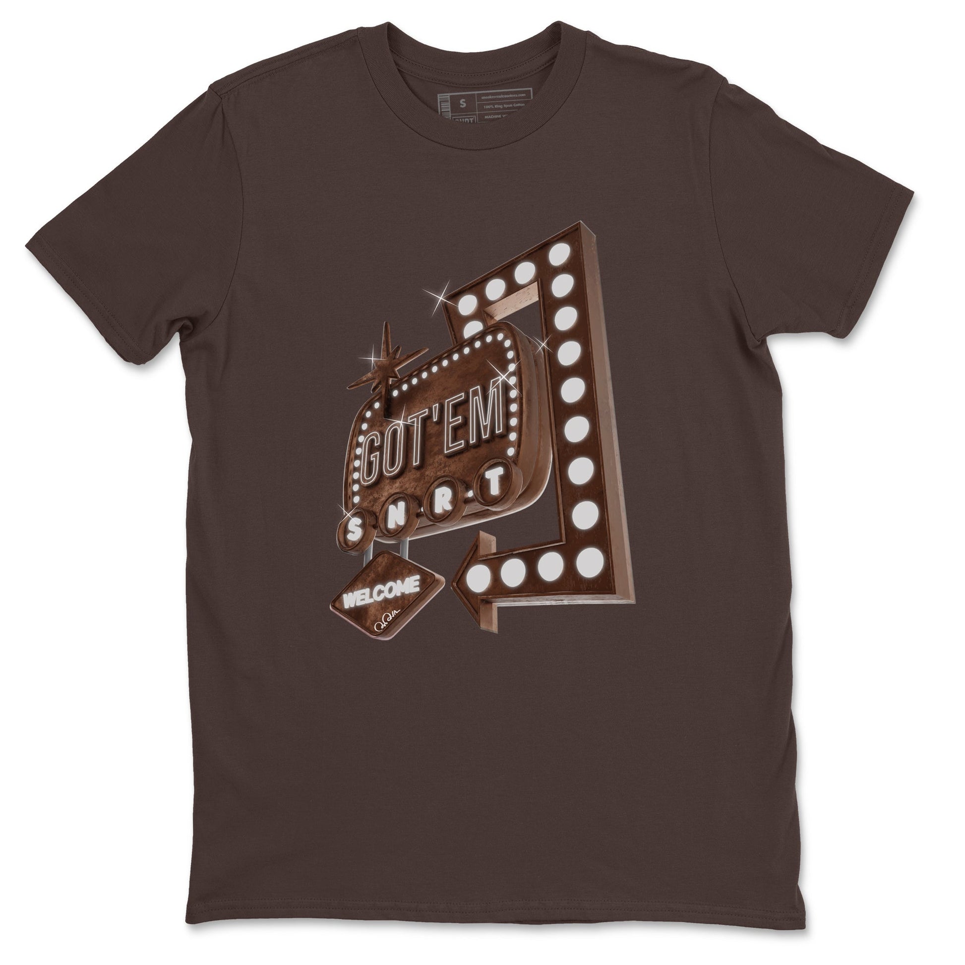 Air Force Low Chocolate shirt to match jordans Retro Leon Sign sneaker tees chocolate Nike Air Force Low Chocolate SNRT Sneaker Release Tees Unisex Dark Chocolate 2 T-Shirt
