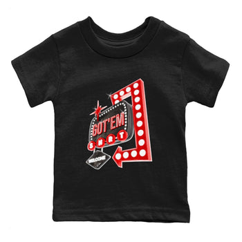 Air Jordan 1 Satin Bred shirt to match jordans Retro Neon Sign sneaker tees AJ1 Satin Bred SNRT Sneaker Release Tees Baby Toddler Black 2 T-Shirt
