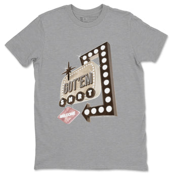 Air Jordan 11 Neapolitan shirt to match jordans Retro Neon Sign sneaker tees AJ11 Neapolitan SNRT Sneaker Release Tees Unisex Heather Grey 2 T-Shirt