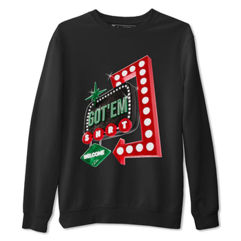 2s Christmas X-mas gift shirt to match jordans Retro Neon Sign sneaker tees Air Jordan 2 Christmas SNRT Sneaker Release Tees Unisex Black 2 T-Shirt