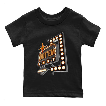 Air Jordan 3 Fear shirt to match jordans Retro Neon Sign sneaker tees AJ3 Fear SNRT Sneaker Release Tees Baby Toddler Black 2 T-Shirt