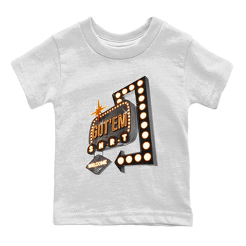 Air Jordan 3 Fear shirt to match jordans Retro Neon Sign sneaker tees AJ3 Fear SNRT Sneaker Release Tees Baby Toddler White 2 T-Shirt