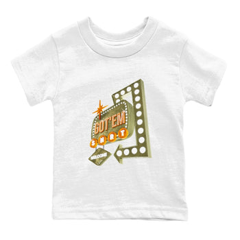 5s Olive shirt to match jordans Retro Neon Sign sneaker tees Air Jordan 5 Olive SNRT sneaker release tees baby toddler White 2 cotton Shirt