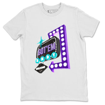 Air Jordan 6 Aqua shirt to match jordans Retro Neon Sign sneaker tees AJ6 Aqua SNRT Sneaker Release Tees Unisex White 2 T-Shirt