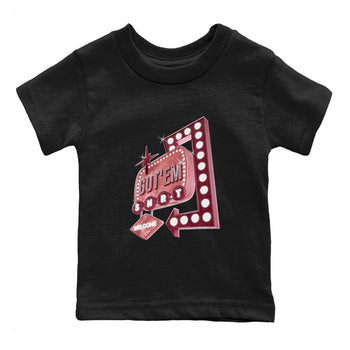 Dunk Valentines Day 2024 shirt to match jordans Retro Neon Sign sneaker tees Dunk Happy Valentines Day 2024 SNRT Sneaker Release Tees Baby Toddler Black 2 T-Shirt
