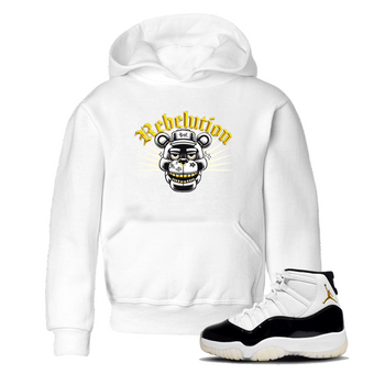 Air Jordan  11 Gratitude shirt to match jordans Revolution sneaker tees Air Jordan  11 Gratitude SNRT Sneaker Tees Sneaker Matching Shirt Baby Toddler White 1 T-Shirt