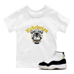 Air Jordan  11 Gratitude shirt to match jordans Revolution sneaker tees Air Jordan  11 Gratitude SNRT Sneaker Tees Sneaker Matching Shirt Baby Toddler White 1 T-Shirt
