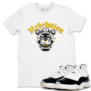Air Jordan  11 Gratitude shirt to match jordans Revolution sneaker tees Air Jordan  11 Gratitude SNRT Sneaker Tees Sneaker Matching Shirt Unisex White 1 T-Shirt