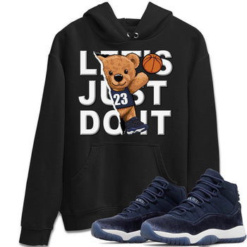Jordan 11 Midnight Navy Sneaker Match Tees Rib Out Bear Sneaker Tees Jordan 11 Midnight Navy Sneaker Release Tees Unisex Shirts