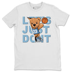 Jordan 1 Denim Sneaker Match Tees Rib Out Bear Sneaker Tees Jordan 1 Denim Sneaker Release Tees Unisex Shirts