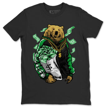 Air Jordan 1 Celtics Sneaker Match Tees Rich Bear Sneaker Tees Air Jordan 1 Retro Celtics Sneaker Release Tees Unisex Shirts Black 2