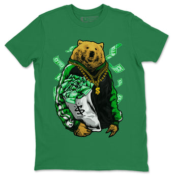Air Jordan 1 Celtics Sneaker Match Tees Rich Bear Sneaker Tees Air Jordan 1 Retro Celtics Sneaker Release Tees Unisex Shirts Kelly Green 2
