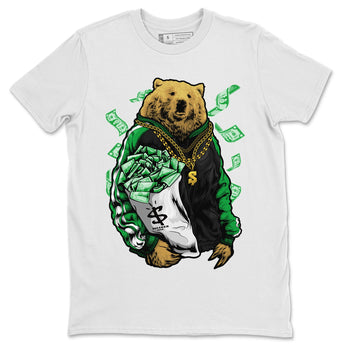Air Jordan 1 Celtics Sneaker Match Tees Rich Bear Sneaker Tees Air Jordan 1 Retro Celtics Sneaker Release Tees Unisex Shirts White 2