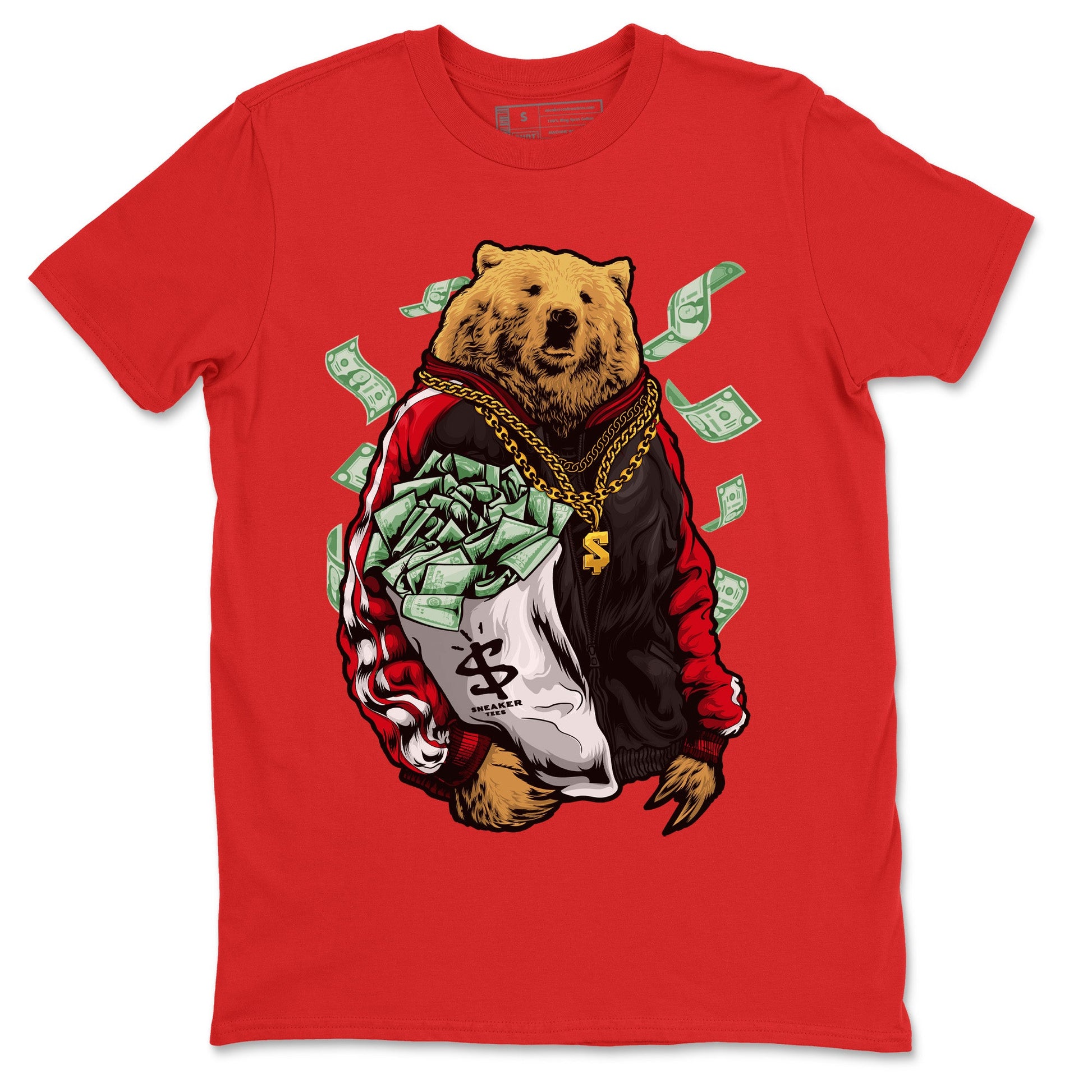 Air Jordan 6 Toro Bravo Sneaker Match Tees Rich Bear Sneaker Tees Jordan 6 Toro Bravo Sneaker Release Tees Unisex Shirts Red 2