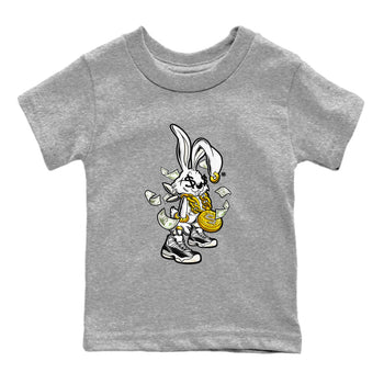 AJ11 Gratitude shirt to match jordans Rich Bunny sneaker tees Air Jordan 11 Gratitude SNRT sneaker release tees baby toddler Heather Grey 2 cotton Sneaker T-Shirt