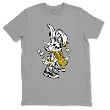 AJ11 Gratitude shirt to match jordans Rich Bunny sneaker tees 11s Gratitude SNRT Sneaker Release Tees unisex cotton Heather Grey 2 crew neck shirt