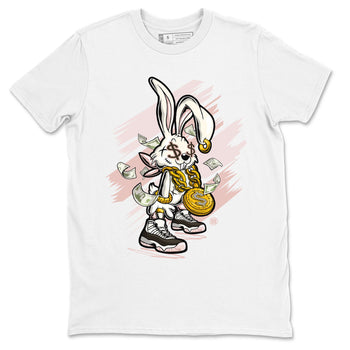 Air Jordan 11 Neapolitan shirt to match jordans Rich Bunny sneaker tees Air Jordan 11 Neapolitan SNRT Sneaker Tees Casual Crew Neck T-Shirt Unisex White 2 T-Shirt