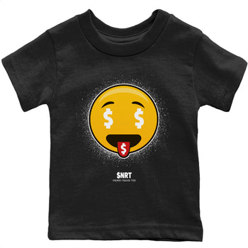 Jordan 13 Del Sol Sneaker Match Tees Rich Emoji Sneaker Tees Jordan 13 Del Sol Sneaker Release Tees Kids Shirts