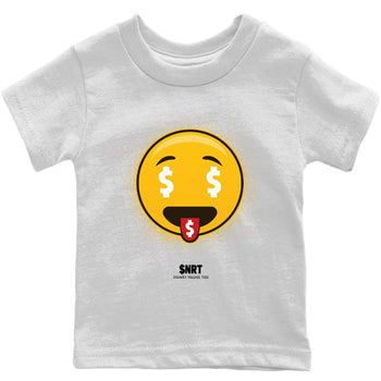 Jordan 13 Del Sol Sneaker Match Tees Rich Emoji Sneaker Tees Jordan 13 Del Sol Sneaker Release Tees Kids Shirts