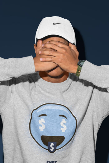 Jordan 6 UNC Sneaker Match Tees Rich Emoji Sneaker Tees Jordan 6 UNC Sneaker Release Tees Unisex Shirts
