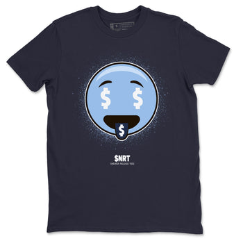 Jordan 6 UNC Sneaker Match Tees Rich Emoji Sneaker Tees Jordan 6 UNC Sneaker Release Tees Unisex Shirts