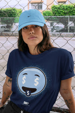 Jordan 6 UNC Sneaker Match Tees Rich Emoji Sneaker Tees Jordan 6 UNC Sneaker Release Tees Unisex Shirts