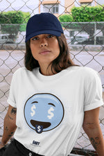 Jordan 6 UNC Sneaker Match Tees Rich Emoji Sneaker Tees Jordan 6 UNC Sneaker Release Tees Unisex Shirts