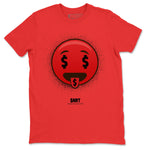 Jordan 9 Chile Red Sneaker Match Tees Rich Emoji Sneaker Tees Jordan 9 Chile Red Sneaker Release Tees Unisex Shirts