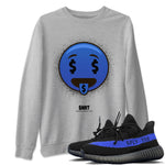 Yeezy 350 Dazzling Blue Sneaker Match Tees Rich Emoji Sneaker Tees Yeezy 350 Dazzling Blue Sneaker Release Tees Unisex Shirts