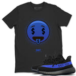 Yeezy 350 Dazzling Blue Sneaker Match Tees Rich Emoji Sneaker Tees Yeezy 350 Dazzling Blue Sneaker Release Tees Unisex Shirts