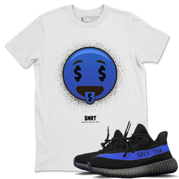 Yeezy 350 Dazzling Blue Sneaker Match Tees Rich Emoji Sneaker Tees Yeezy 350 Dazzling Blue Sneaker Release Tees Unisex Shirts