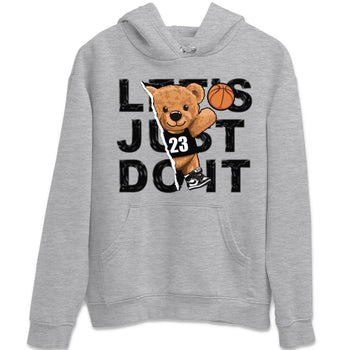 Air Jordan 1 Black White Sneaker Match Tees Rip Out Bear Sneaker Tees Air Jordan 1 Black White Sneaker Release Tees Unisex Shirts