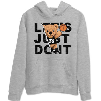 1s Black White shirt to match jordans Rip Out Bear sneaker tees Air Jordan 1 Black White SNRT Sneaker Release Tees unisex cotton Heather Grey 2 crew neck shirt