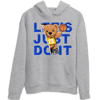 Jordan 1 Game Royal and Varsity Maize Sneaker Match Tees Rip Out Bear Sneaker Tees Jordan 1 Game Royal and Varsity Maize Sneaker Release Tees Unisex Shirts