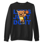 Jordan 1 Game Royal and Varsity Maize Sneaker Match Tees Rip Out Bear Sneaker Tees Jordan 1 Game Royal and Varsity Maize Sneaker Release Tees Unisex Shirts