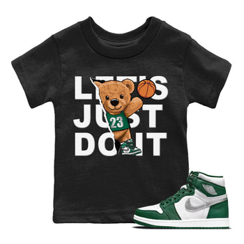 Jordan 1 Gorge Green Sneaker Match Tees Rip Out Bear Sneaker Tees Jordan 1 Gorge Green Sneaker Release Tees Kids Shirts