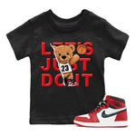 Jordan 1 lost & found Sneaker Match Tees Rip Out Bear Sneaker Tees Jordan 1 lost & found Sneaker Release Tees Kids Shirts