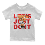 Jordan 1 lost & found Sneaker Match Tees Rip Out Bear Sneaker Tees Jordan 1 lost & found Sneaker Release Tees Kids Shirts