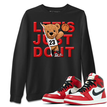 Jordan 1 lost & found Sneaker Match Tees Rip Out Bear Sneaker Tees Jordan 1 lost & found Sneaker Release Tees Unisex Shirts