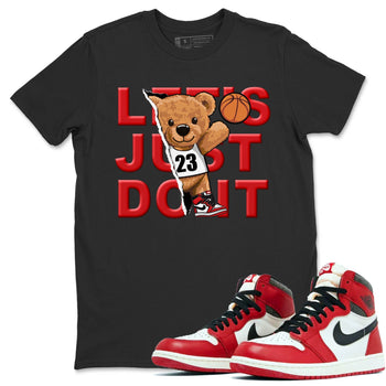 Jordan 1 lost & found Sneaker Match Tees Rip Out Bear Sneaker Tees Jordan 1 lost & found Sneaker Release Tees Unisex Shirts