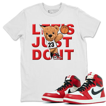 Jordan 1 lost & found Sneaker Match Tees Rip Out Bear Sneaker Tees Jordan 1 lost & found Sneaker Release Tees Unisex Shirts