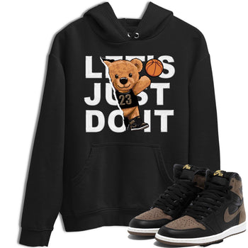 Air Jordan 1 Palomino shirt to match jordans Rip Out Bear sneaker tees Crew Neck Jordan 1 Retro High OG Palomino SNRT Sneaker Release Tees Unisex Casual Shirts Black 1 T-Shirt